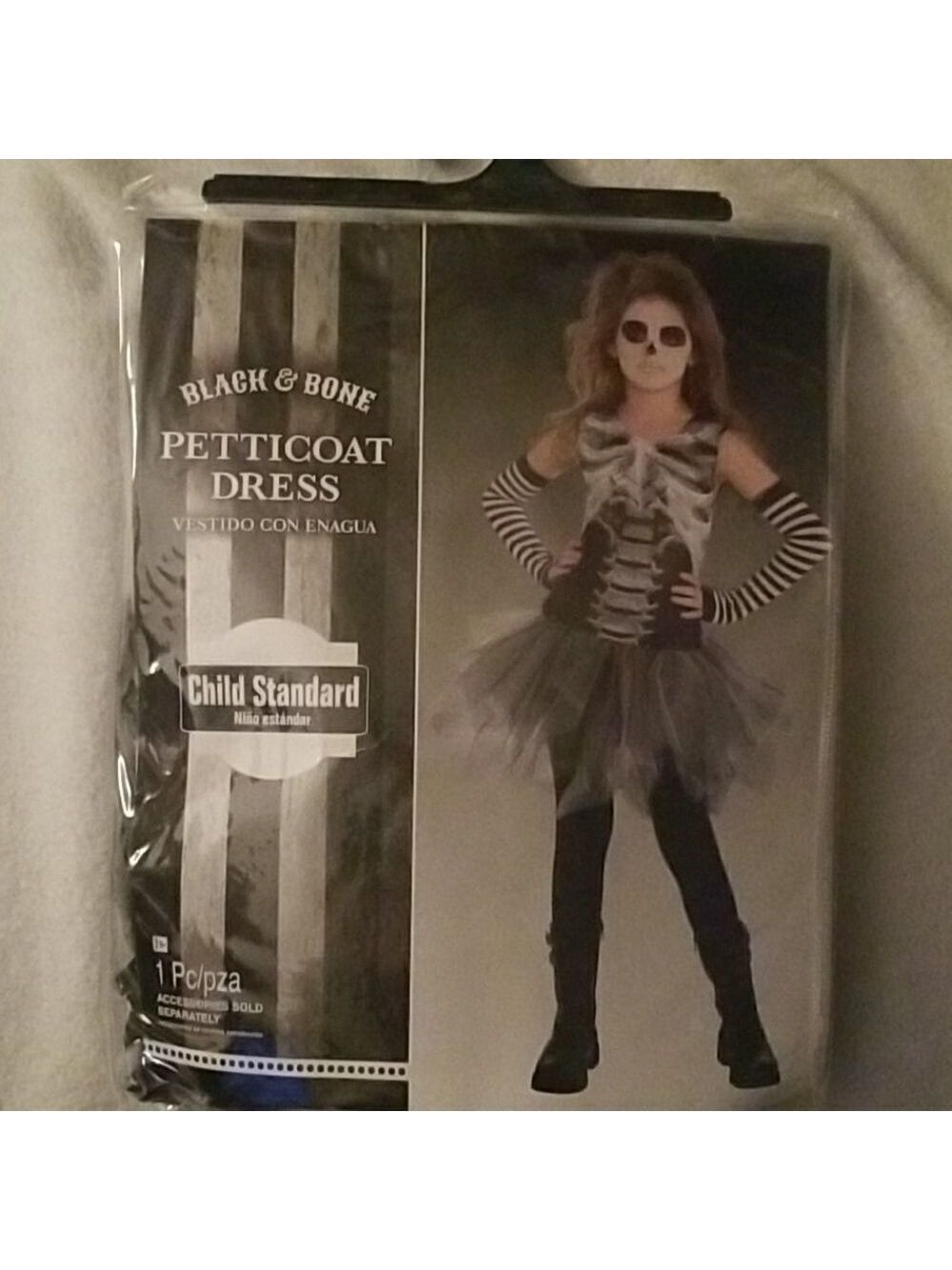 PETTICOAT DRESS BLACK AND BONE NWOT CHILD